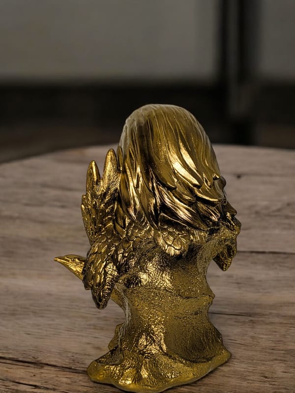 Ankaaara's Antique Bronze Eagle Ornaments Office Home Decoration Resin Crafts