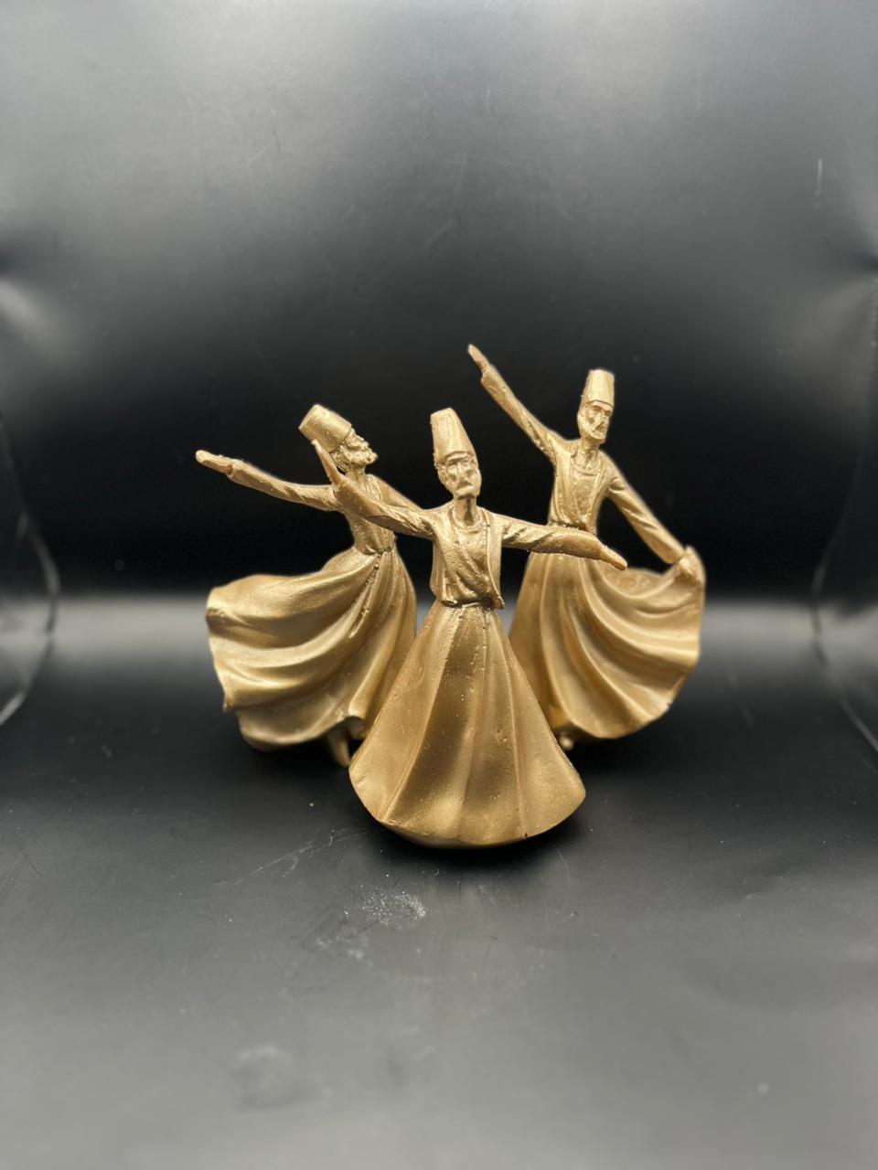Classical Dervish Art Sculpture( Set of 3)